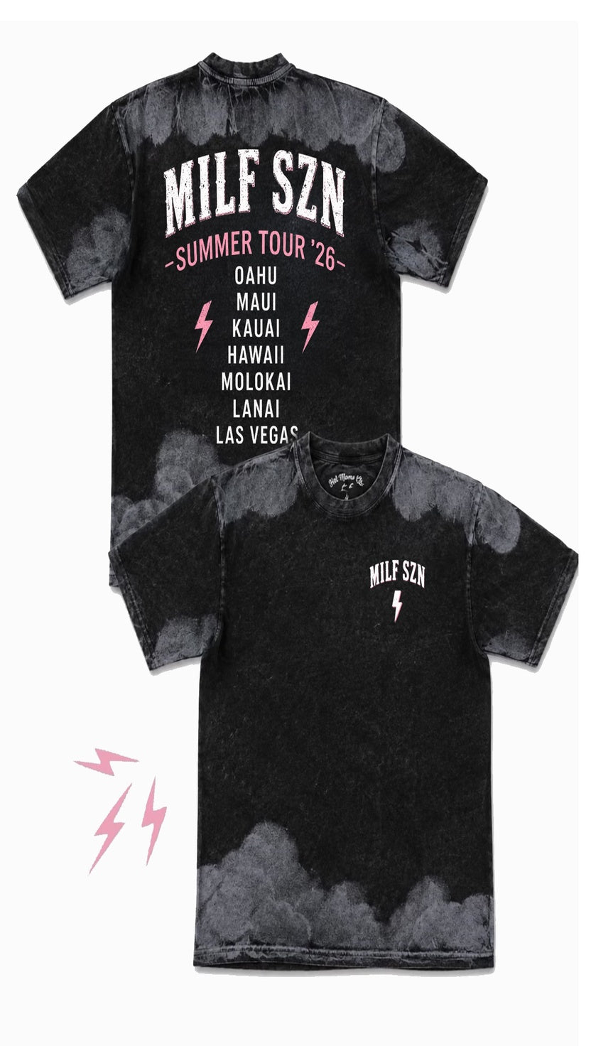 MILF SZN "Summer Tour '26" Tee
