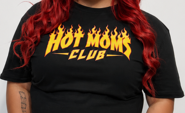 HMC Flames Crop Top