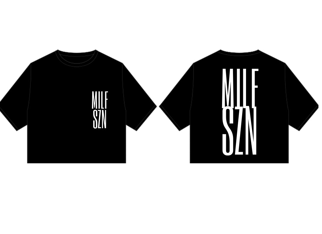 MILF SZN Crop Tee